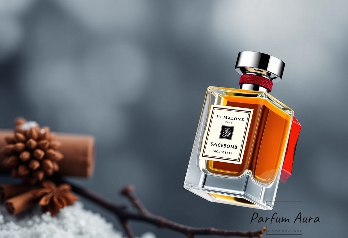 Illustration for section: 13. Viktor & Rolf Spicebomb Spicebomb ist ein explosiver Duft voller Gewürze, der sowohl Stärke al - winterduft tipps